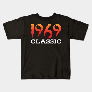 1969 Classic Rock 50th Birthday Gift Kids T-Shirt